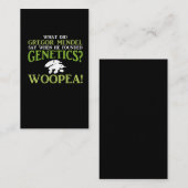 Biologie-Lehrer-Wissenschafts-Witz-Nerdy Visitenkarte (Vorne/Hinten)