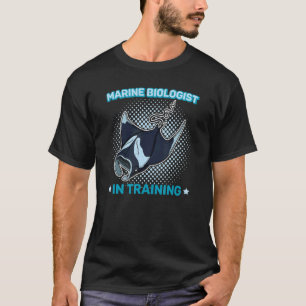 Biologie Meeresbiologe unter Wasser Meeresbodenbio T-Shirt