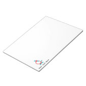 Biologie-Mikroskop für Lehrer Notizblock (angewinkelt)