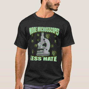 Biologie-Mikroskop Wissenschaftlerin Biol T-Shirt