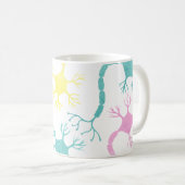 Biologie Neuron Synapse Science Doctor Teacher Kaffeetasse (VorderseiteRechts)