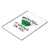 Biologie Notizblock (Linke Seite)