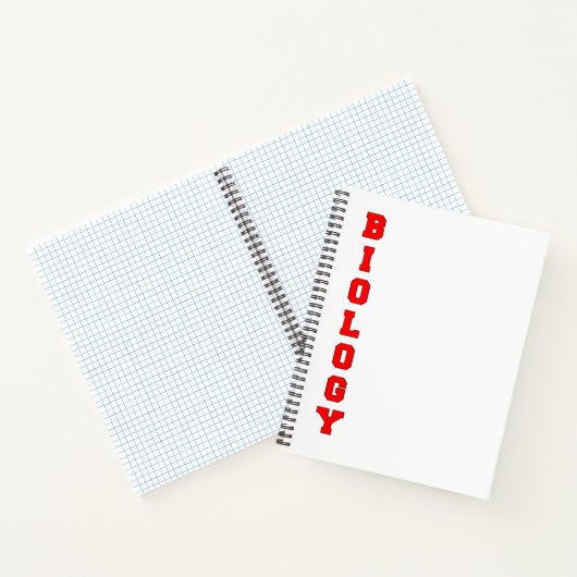 Biologie Notizblock (Innenseite)