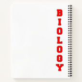 Biologie Notizblock (Rückseite)