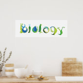 Biologie-Plakat Poster (Küche)
