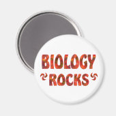 BIOLOGIE-ROCKS MAGNET (Vorderseite/Rückseite)