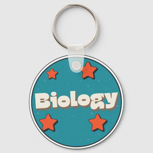 Biologie Schlüsselanhänger (Vorderseite)