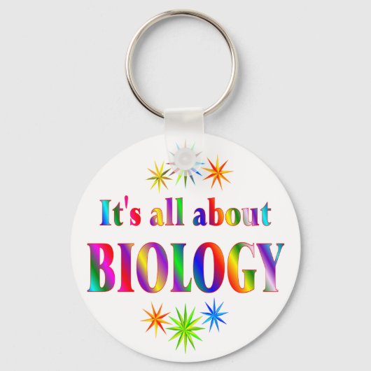 Biologie Schlüsselanhänger (Vorderseite)