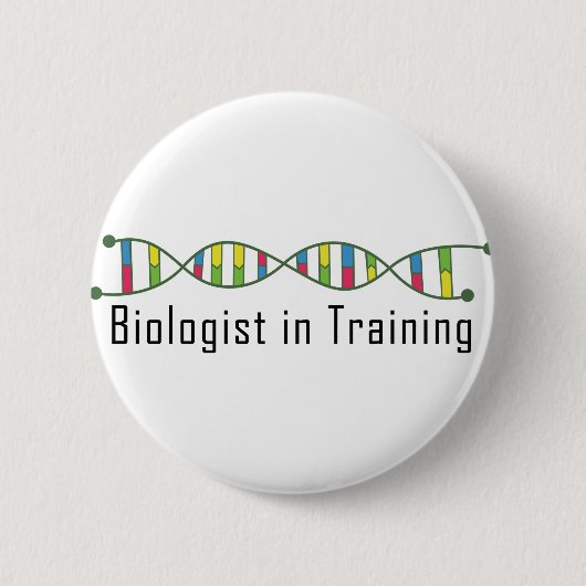 Biologie-Student Button (Vorderseite)