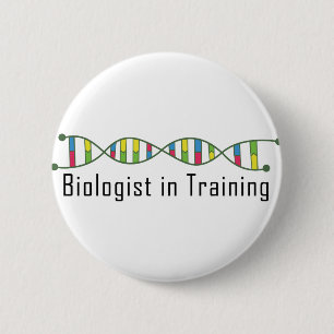 Biologie-Student Button