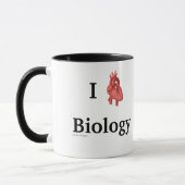 Biologie-Tasse des Herzens I Tasse (Links)