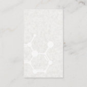 Biologie Tech | Molecule | Wissenschaftsstart Visitenkarte (Rückseite)