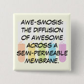 Biologie-u. Chemie-Lehrer: Wissenschaft ist Button (Vorderseite)