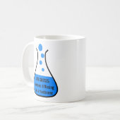 Biologie u. Chemie: Unterrichtende Wissenschaft Kaffeetasse (Vorderseite Links)
