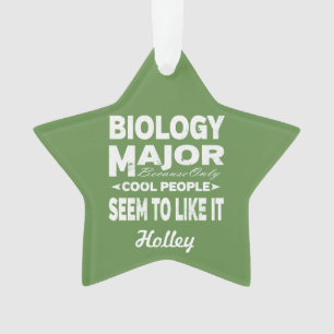 Biologie-Uni-Major nur coole Leute mögen es Ornament