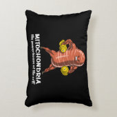 Biologie Wissenschaft Mitochondria Funny Joke Dekokissen (Vorderseite(Vertikal))