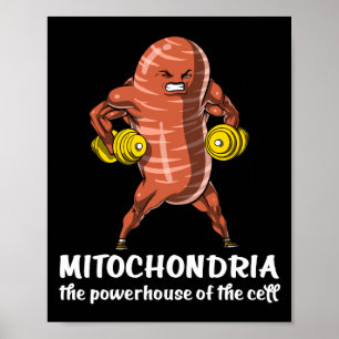 Biologie Wissenschaft Mitochondria Funny Joke Poster