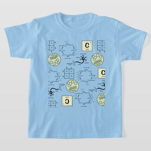 Biologie Wissenschaftler Zellgenetik Neuron Nerd T-Shirt (Ablage )