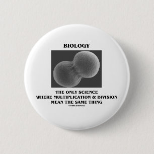 Biologie-Wissenschafts-Abteilungs-Vermehrung die Button