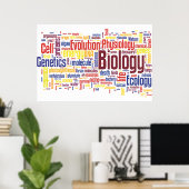 Biologie-Wörter Nr. 4 Poster (Heimbüro)