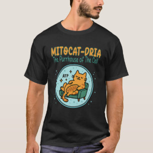 Biologie Wortspiel Katzen Lustiger Wissenschaft Hu T-Shirt