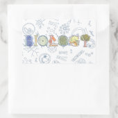 Biologieaufkleber Rechteckiger Aufkleber (Tasche)