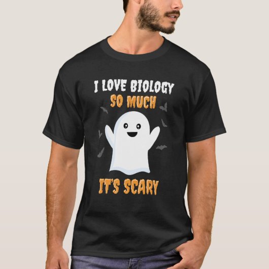 Biologielehrer Halloween Biology Class School T-Shirt (Vorderseite)