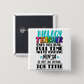 Biologielehrer nur aufgrund des Multi-Time-Program Button (Vorne & Hinten)