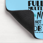 Biologielehrer nur aufgrund des Multi-Time-Program Mousepad (Ecke)