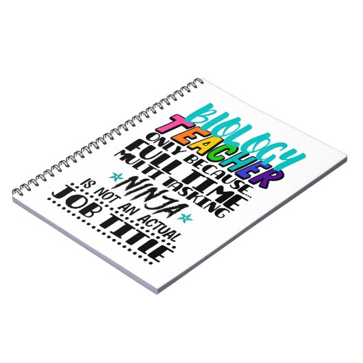 Biologielehrer nur aufgrund des Multi-Time-Program Notizblock (Linke Seite)