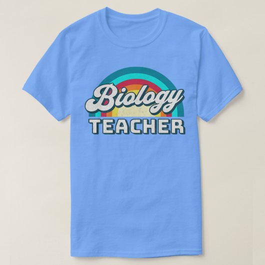 Biologielehrer T-Shirt (Design vorne)