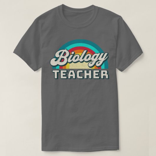 Biologielehrer T-Shirt (Design vorne)