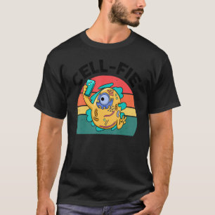 Biologielehrer Zellfiezellenfie Selfie Science T-Shirt