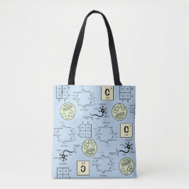 Biologielehrer Zellgenetik Neuronaler Nerd Tasche