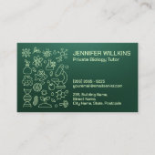 Biologiestudium Visitenkarte (Vorderseite)