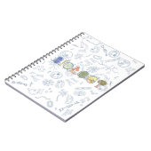 Biologietypographie und -diagramme notizblock (Linke Seite)