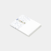 Biologietypographie und -diagramme post-it klebezettel (angewinkelt)