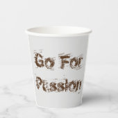 biologisch abbaubar pappbecher (Vorderseite)