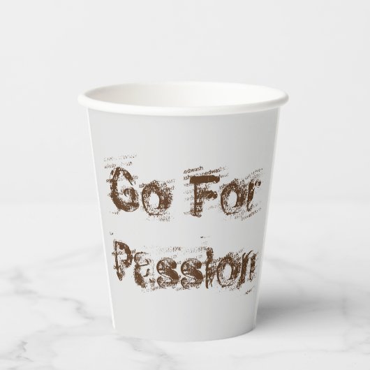 biologisch abbaubar pappbecher (Vorderseite)