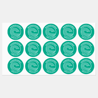 Biologisch abbaubare Aufkleber/nicht plastisch für Etiketten