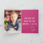 Biologisch, Adoptiv, Foster...Mama Karte (Innenseite)