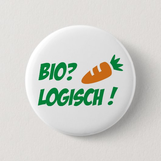 Biologisch Button (Vorderseite)