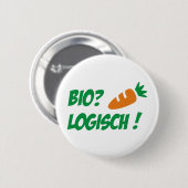Biologisch Button (Vorne & Hinten)