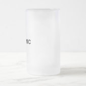 biologisch mattglas bierglas (Mittel)