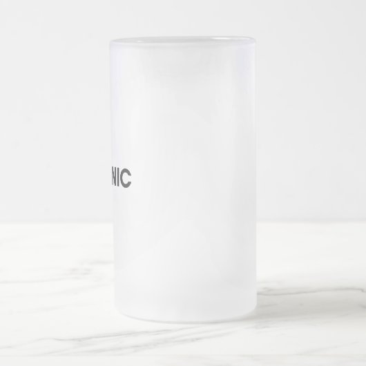 biologisch mattglas bierglas (Mittel)