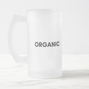 biologisch mattglas bierglas