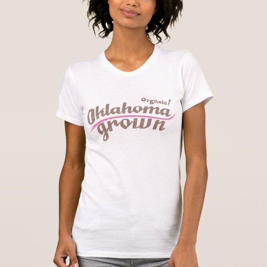 Biologisch! Oklahoma-Grown T-Shirt (Vorderseite)