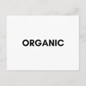 biologisch postkarte (Vorderseite)