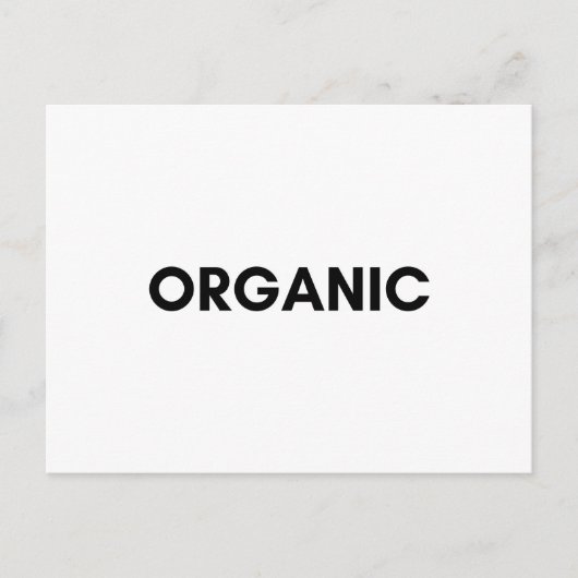 biologisch postkarte (Vorderseite)