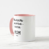 Biologische, Adoptiv-, Pflege… Mama Tasse (Vorderseite Links)